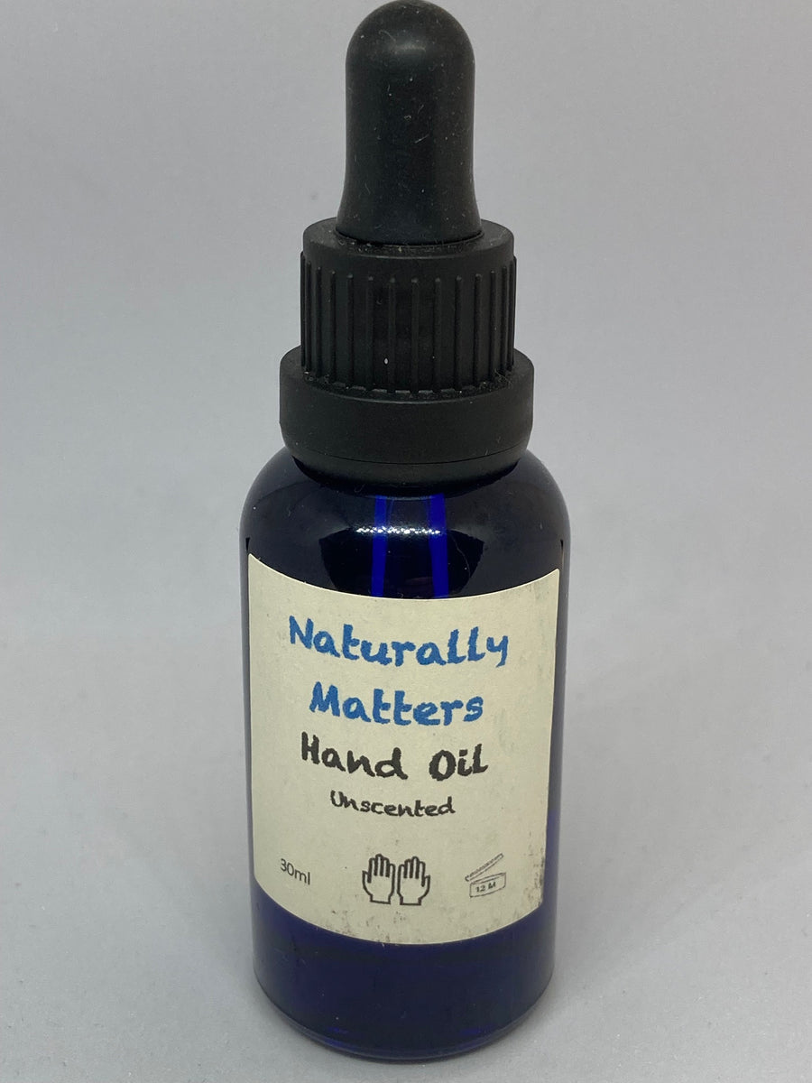 Hand Oil blend - Unscented, to soften and protect – Soap Matters