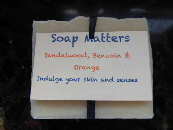 Sandalwood, Benzoin & Orange Soap